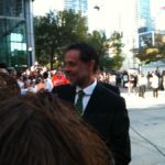 Alexander Siddig greets fans at the Toronto premiere of Inescapable